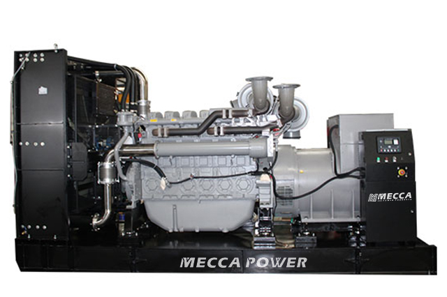 Generador Diesel de 1750kVA de alta tensión Mitsubishi / PYME para el centro de datos